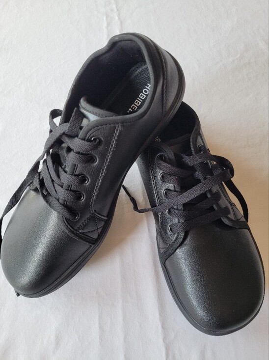 Hobibear Other - Women's/Unisex Black Slip-On Lace-Up Comfort Sneakers 42